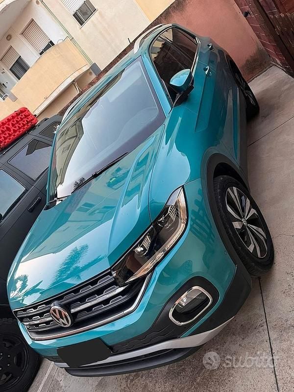 Blu Usata 2019 VW T-Cross Advance SUV | 16.900 € (Buon prezzo) - Immagine 1/4