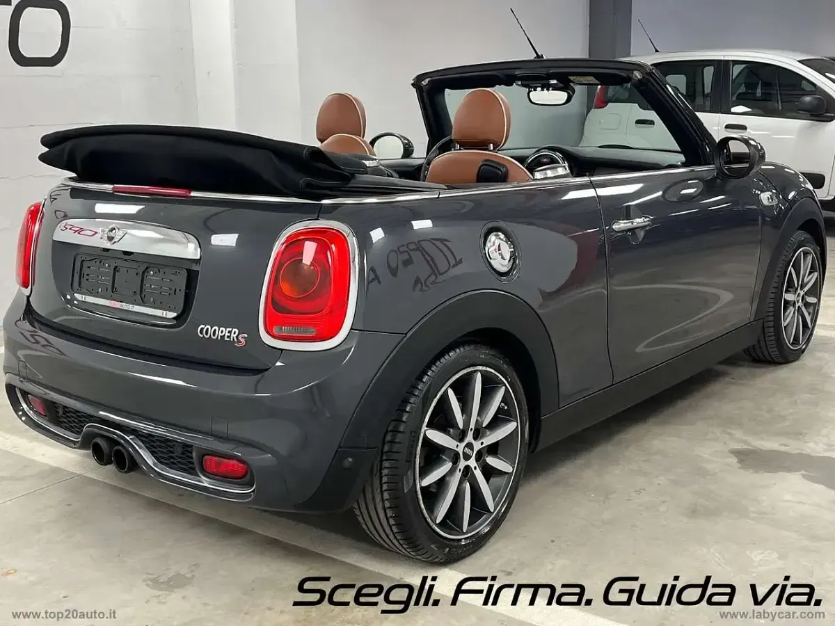Usata Mini Cooper S Cabriolet 192 CV (141 kW) 2017 Grigio Cabrio