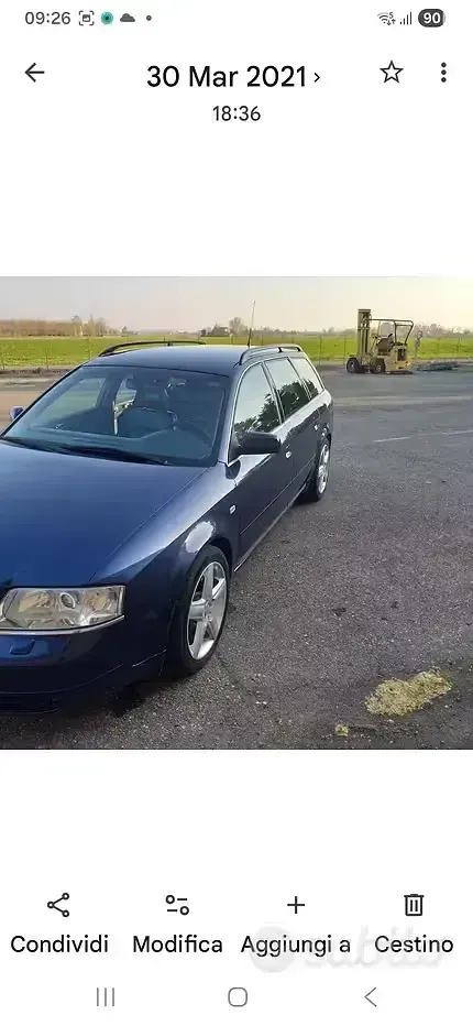 Usata Audi A6 116 CV (85 kW) 1998 Bluazzurro Station wagon