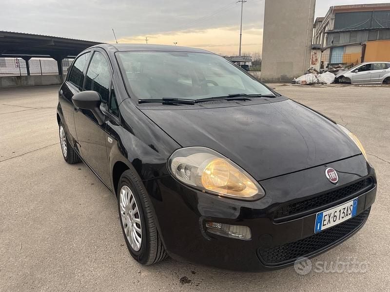 Usata Fiat Punto 2014 Nero Utilitaria