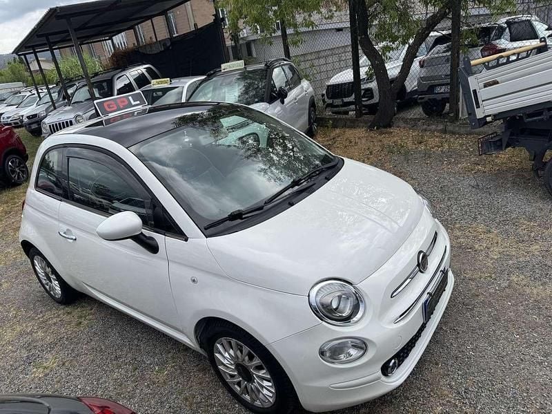 Usata Fiat 500 Lounge 69 CV (50 kW) 2018 Bianco Utilitaria