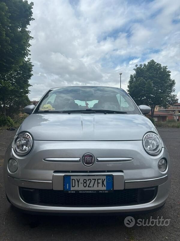Usata Fiat 500 69 CV (50 kW) 2009 Grigio Utilitaria
