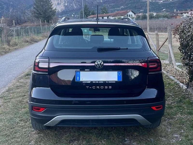 Usata VW T-Cross Style 116 CV (85 kW) 2021 Nero SUV