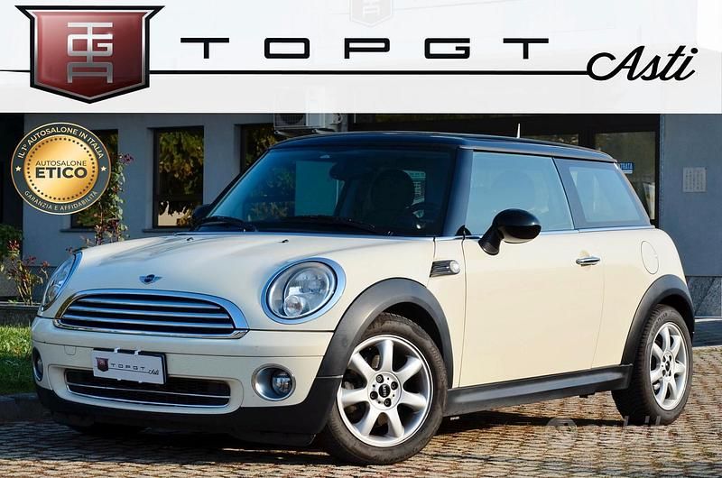 Bianco Usata 2009 Mini Cooper Utilitaria | 4500 € (Buon prezzo) - Immagine 1/4