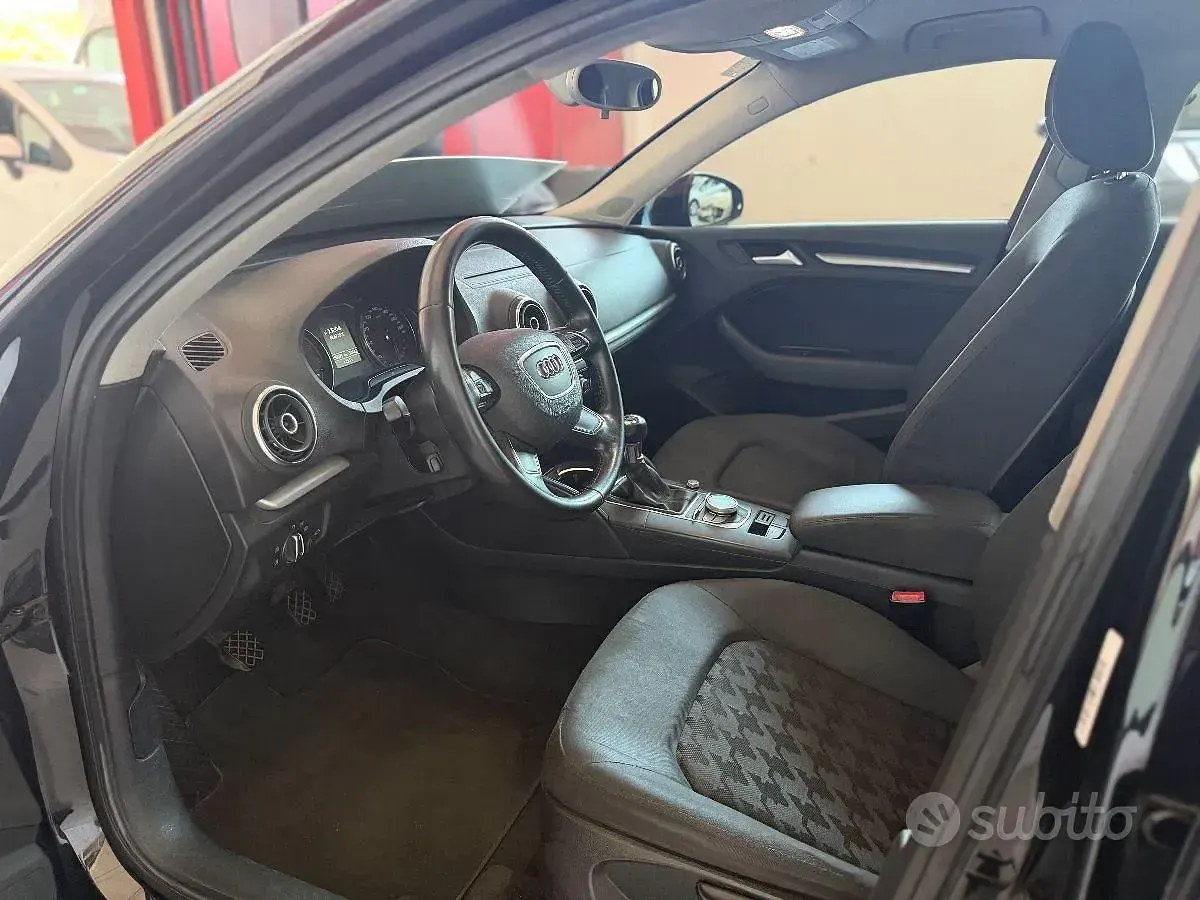 Usata Audi A3 Ambition 122 CV (89 kW) 2014 Nero Berlina