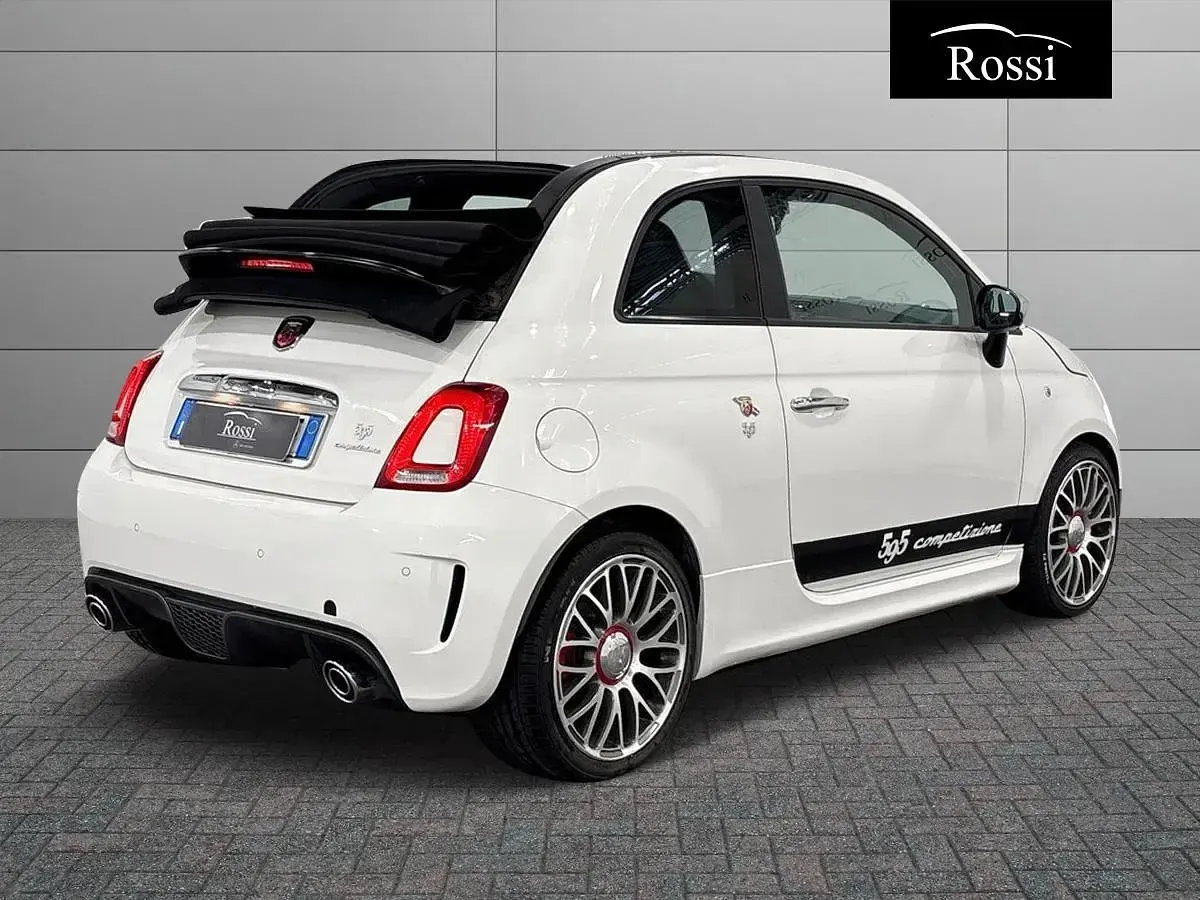 Usata Abarth 595C Turismo 160 CV (117 kW) 2014 Bianco Cabrio