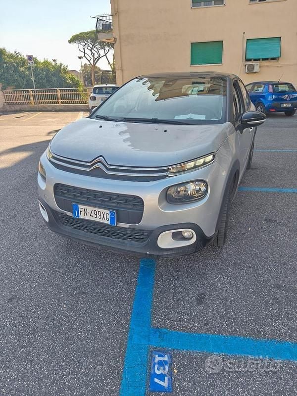 Usata Citroën C3 PureTech 82 CV (60 kW) 2018 Grigio Utilitaria