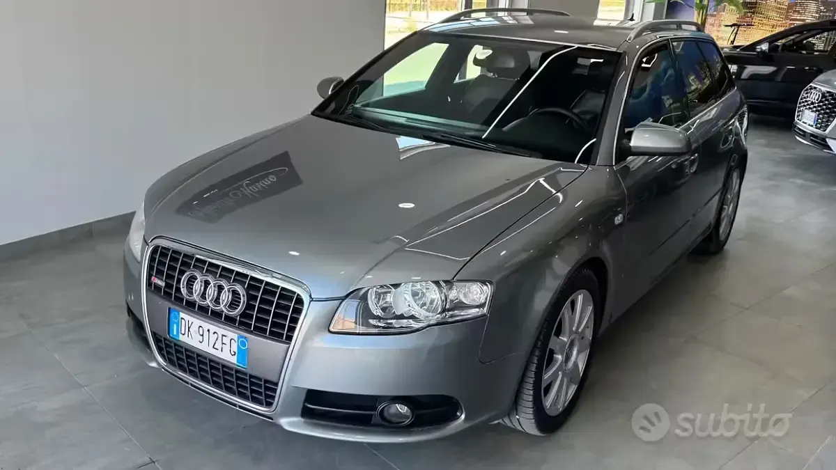 Usata Audi A4 S-Line 116 CV (85 kW) 2007 Grigio Berlina