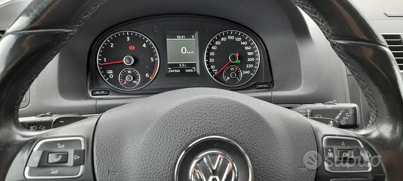 Usata VW Touran 170 CV (125 kW) 2013 Nero Monovolume