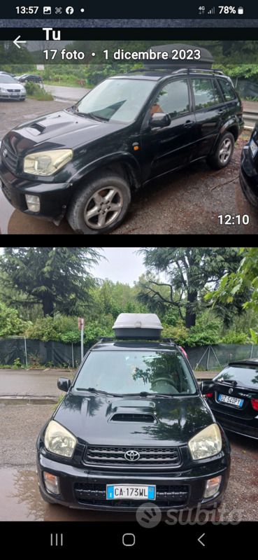 Nero Usata 2002 Toyota RAV4 SUV | 1200 € (Super prezzo) - Immagine 1/4
