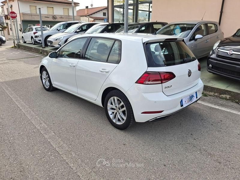 Usata VW Golf VII 150 CV (110 kW) 2019 Bianco Berlina