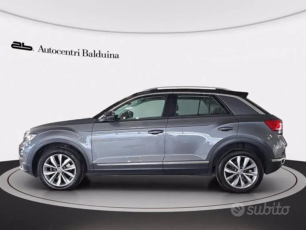 Usata VW T-Roc Style 150 CV (110 kW) 2019 Grigio indyum/tetto nero SUV