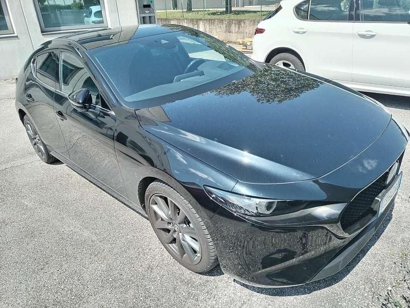 Usata Mazda 3 Exclusive 186 CV (136 kW) 2021 Nero Berlina