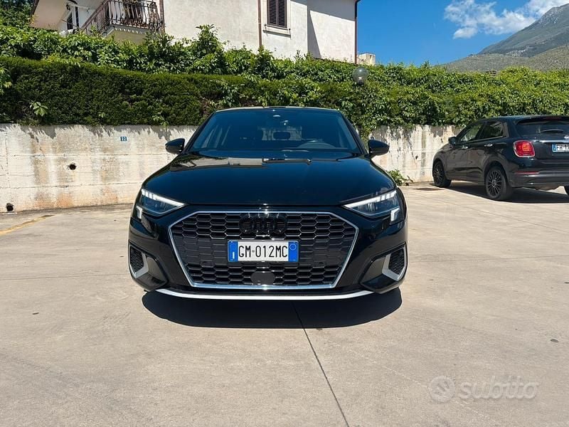 Usata Audi A3 116 CV (85 kW) 2020 Nero Berlina