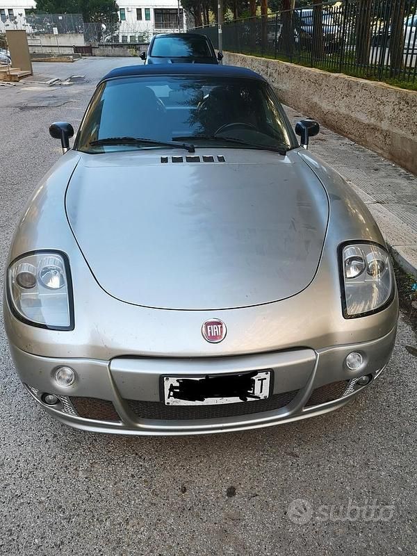 Usata Fiat Barchetta 1997 Grigio Cabrio