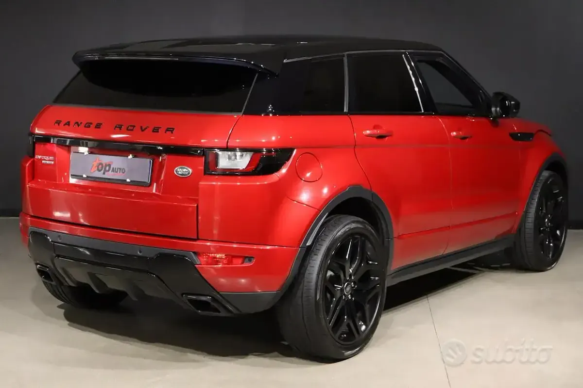 Usata Land Rover Range Rover evoque HSE 179 CV (131 kW) 2016 Rosso Station wagon