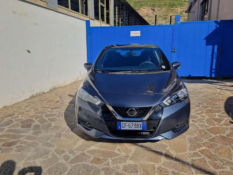 Usata Nissan Micra Acenta 92 CV (67 kW) 2021 Blu/azzurro Utilitaria