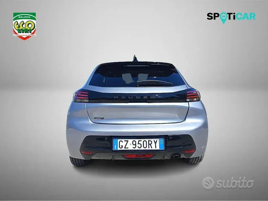 Usata Peugeot 208 Allure 101 CV (74 kW) 2025 Grigio Utilitaria