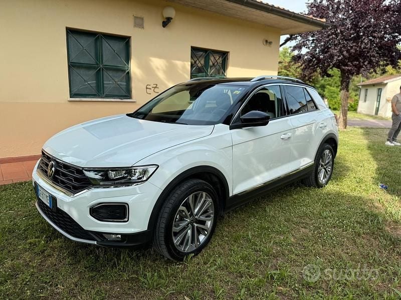Usata VW T-Roc Advance 150 CV (110 kW) 2021 Bianco SUV
