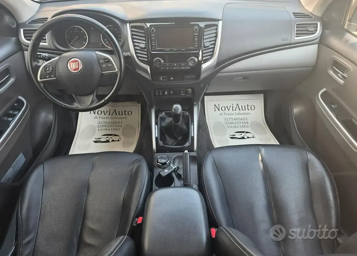 Usata Fiat Fullback 181 CV (133 kW) 2017 Verde Pick-up