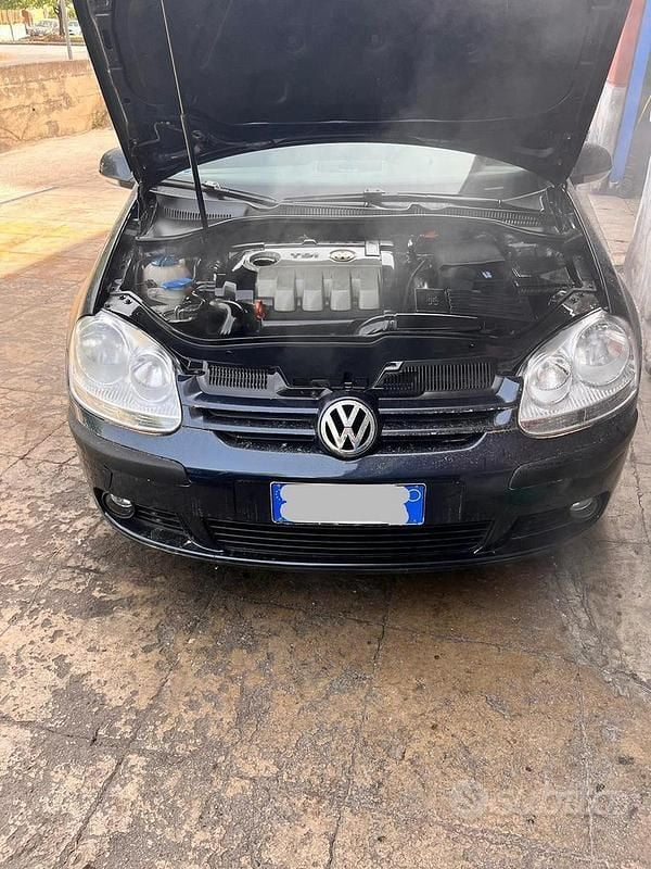 Usata VW Golf VI 2008 Blu Utilitaria