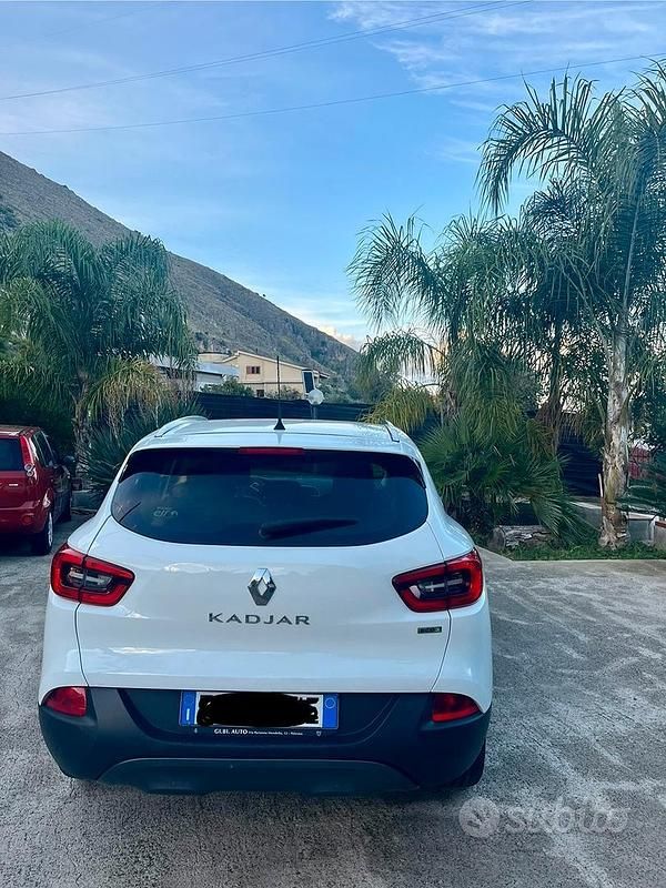 Usata Renault Kadjar Bose Edition 110 CV (80 kW) 2017 Bianco SUV