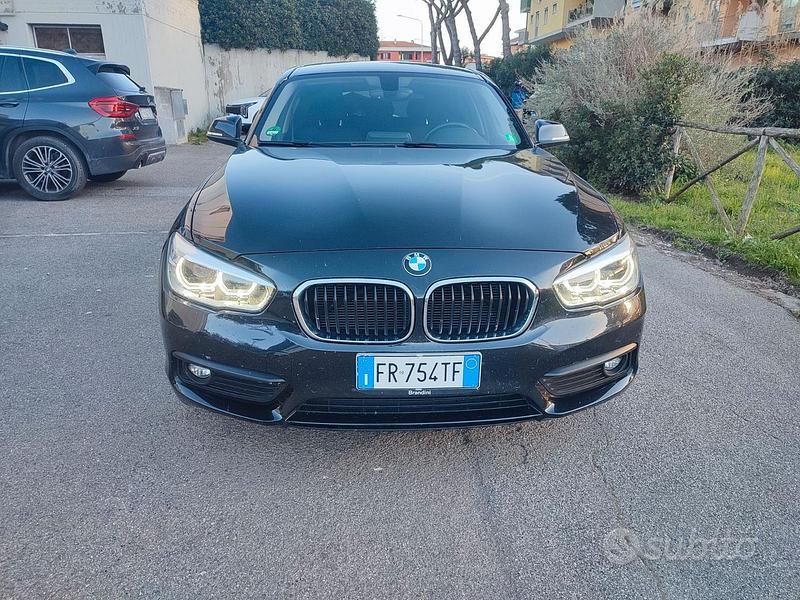 Usata BMW 116 116 CV (85 kW) 2018 Nero Utilitaria
