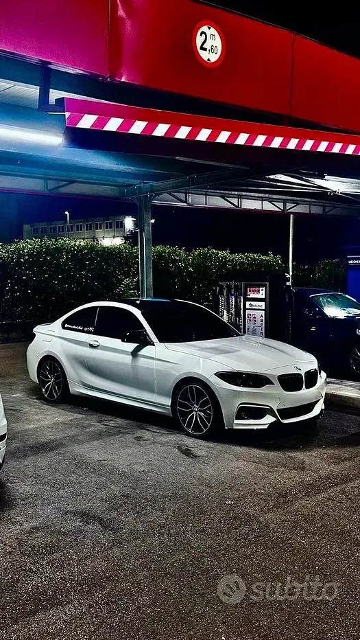 Usata BMW 220 M Sport 184 CV (135 kW) 2016 Bianco Coupé