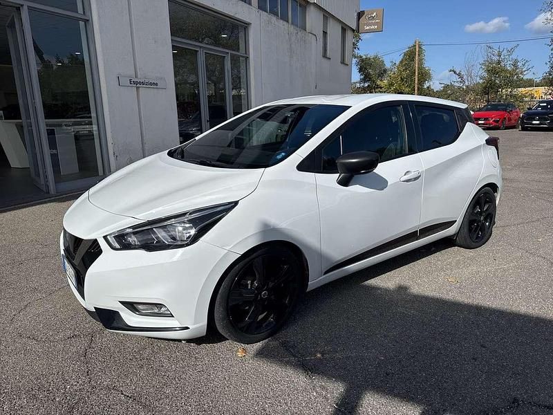 Bianco Usata 2020 Nissan Micra Tre volumi | 11.900 € (Buon prezzo) - Immagine 1/4