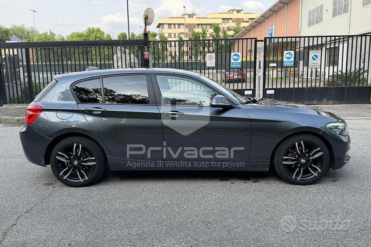 Usata BMW 118 Advantage 150 CV (110 kW) 2019 Bianco Utilitaria