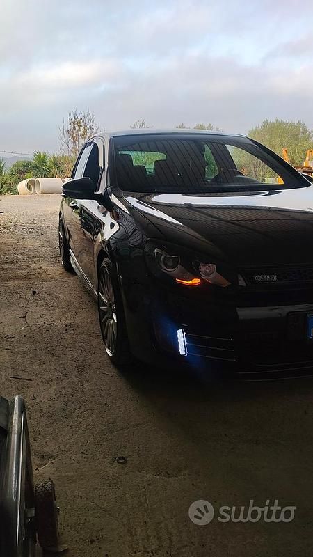 Usata VW Golf VI GTD 170 CV (125 kW) 2010 Blu Utilitaria
