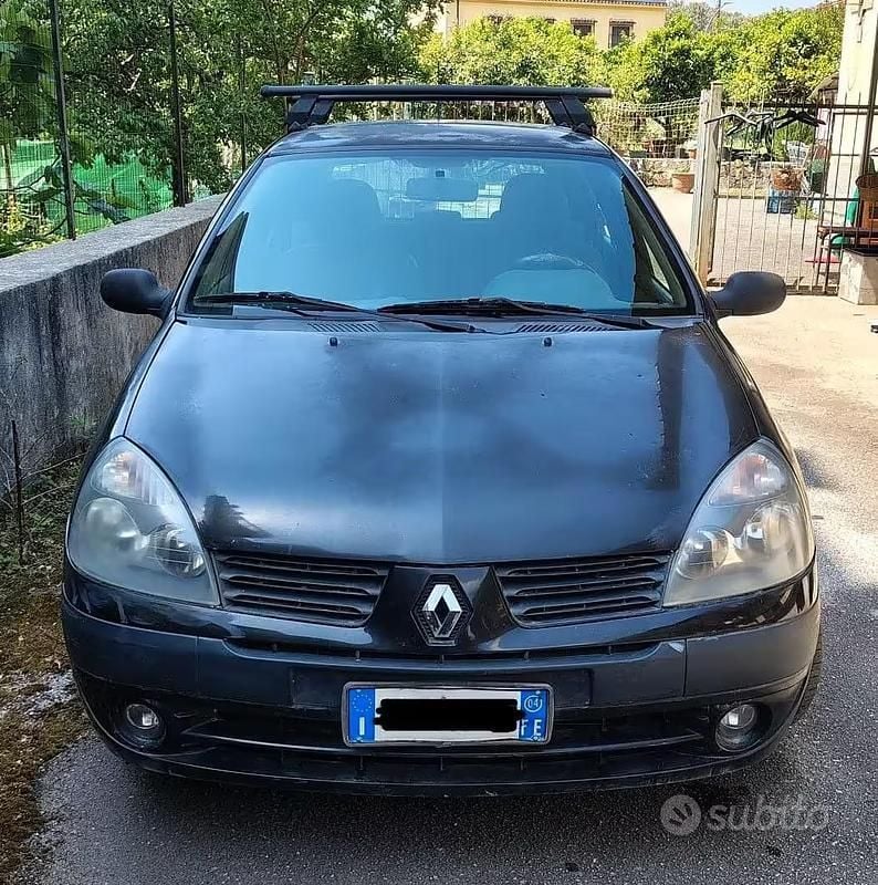 Usata Renault Clio II 2004 Nero Utilitaria