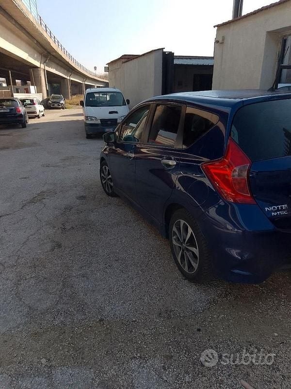 Usata Nissan Note 2015 Blu Utilitaria