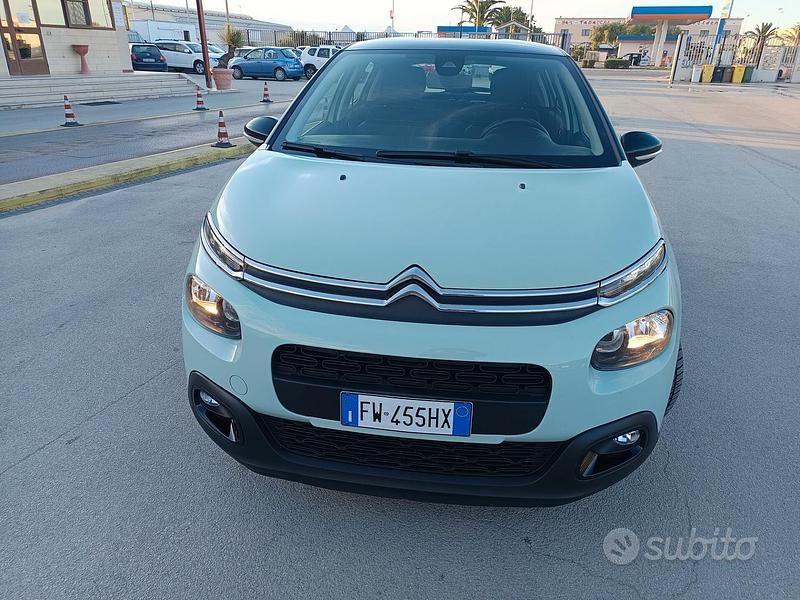 Usata Citroën C3 PureTech 82 CV (60 kW) 2019 Verde Berlina