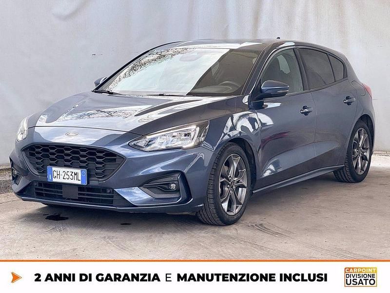 Usata Ford Focus ST-Line 125 CV (91 kW) 2021 Blu Berlina