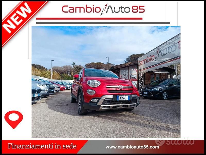 Usata Fiat 500X Cross Plus 140 CV (102 kW) 2017 Rosso SUV