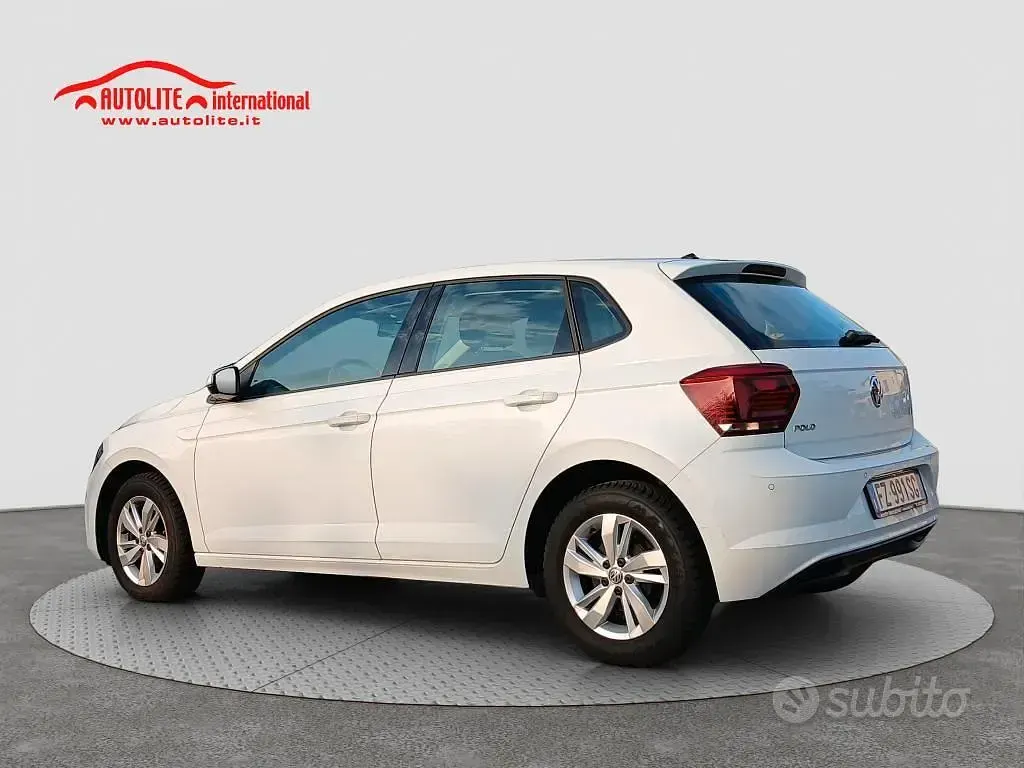 Usata VW Polo Comfortline 95 CV (69 kW) 2019 Bianco Utilitaria