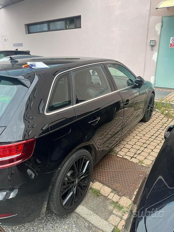 Usata Audi A3 150 CV (110 kW) 2016 Nero Berlina
