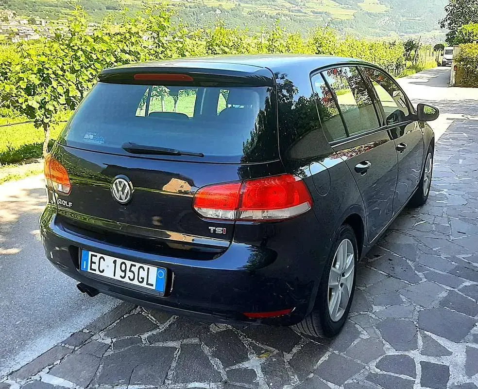 Usata VW Golf VI 122 CV (89 kW) 2010 Nero Utilitaria