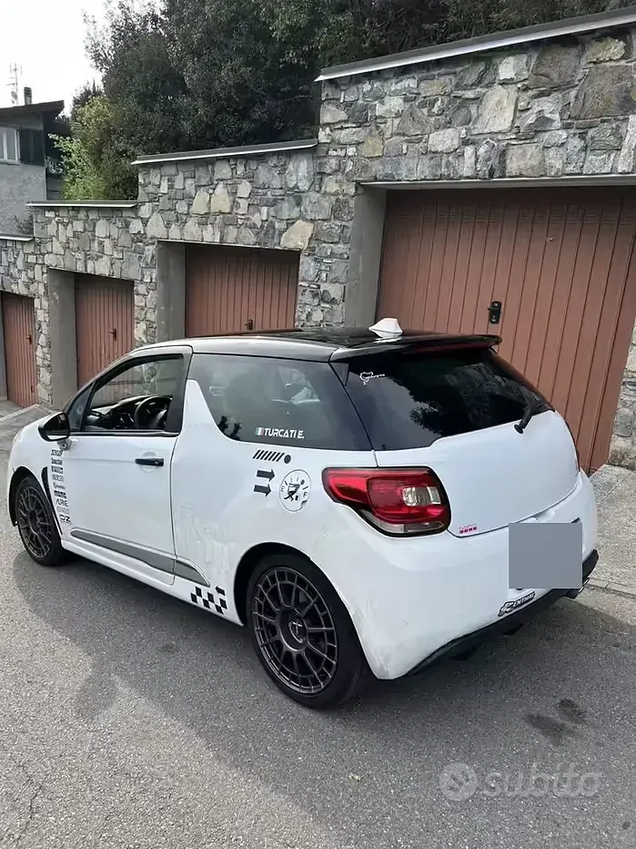 Usata Citroën DS3 111 CV (81 kW) 2012 Bianco Utilitaria