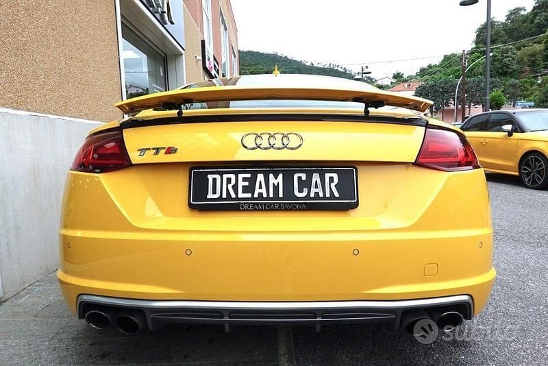 Usata Audi TTS Ambiente 310 CV (228 kW) 2018 Giallo Coupé