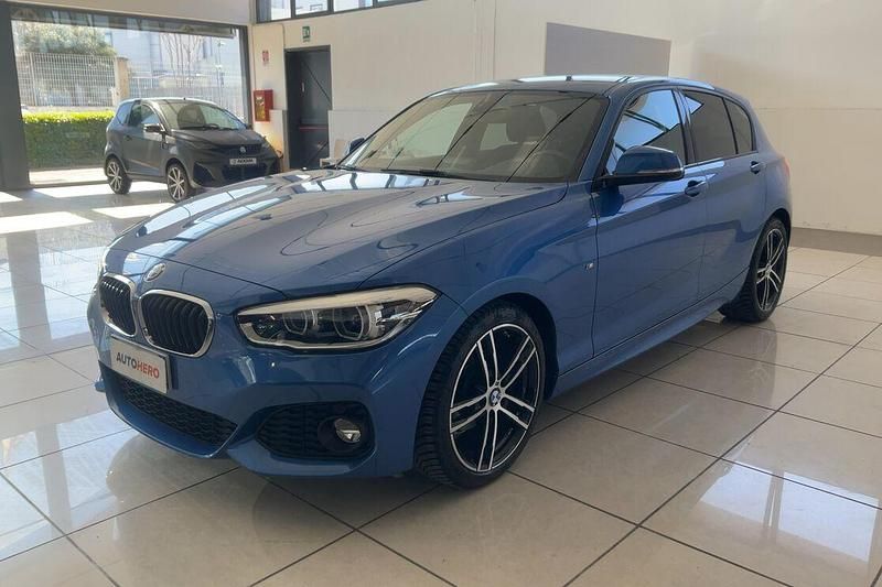 Usata BMW 116 M Sport 115 CV (84 kW) 2017 Blu Utilitaria