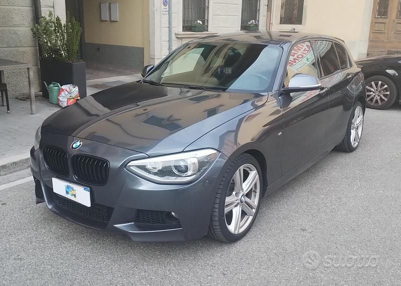 Usata BMW 116 M Sport 116 CV (85 kW) 2015 Grigio Utilitaria
