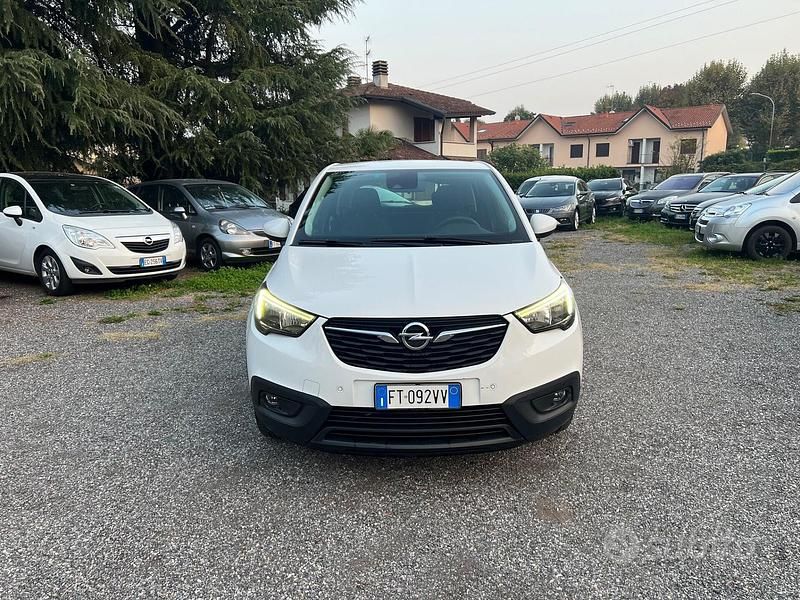 Usata Opel Crossland X 102 CV (75 kW) 2019 Bianco SUV