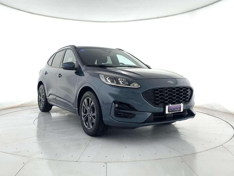 Usata Ford Kuga ST-Line 120 CV (88 kW) 2021 Azzurro metalizzato SUV