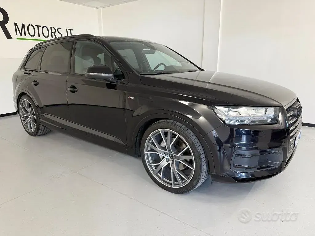 Usata Audi Q7 S-Line 218 CV (160 kW) 2016 Nero SUV