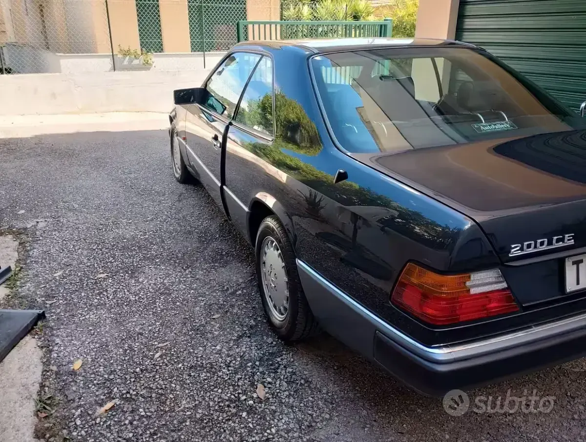 Usata Mercedes 200 1991 Nero Coupé