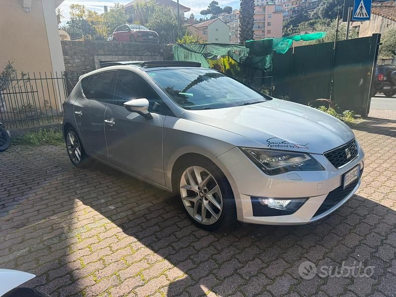 Usata Seat Leon FR 2013 Grigio Berlina