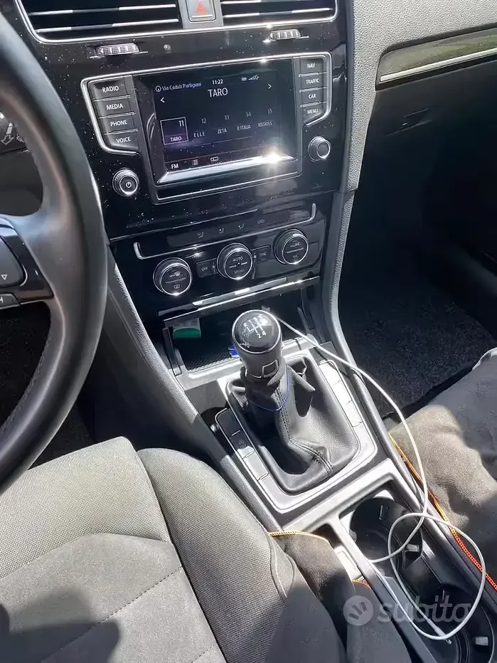 Usata VW Golf VII 110 CV (80 kW) 2015 Grigio Berlina
