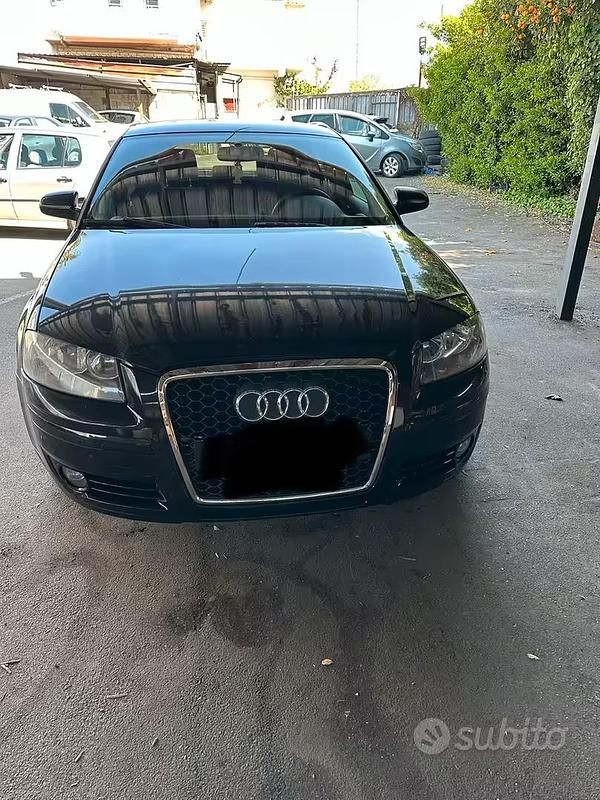 Usata Audi A3 2007 Nero Utilitaria